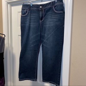 Lane Bryant Genius Fit Capri Jean